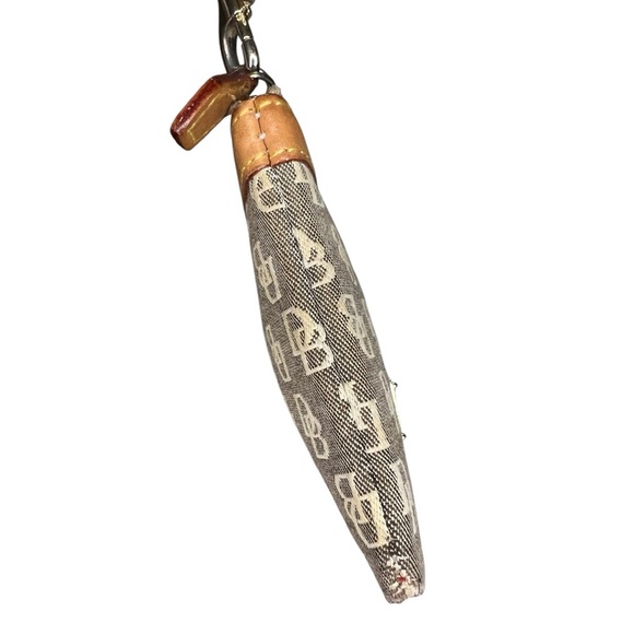 Dooney & Bourke Tan and Brown Monogram Wristlet - Picture 9 of 16